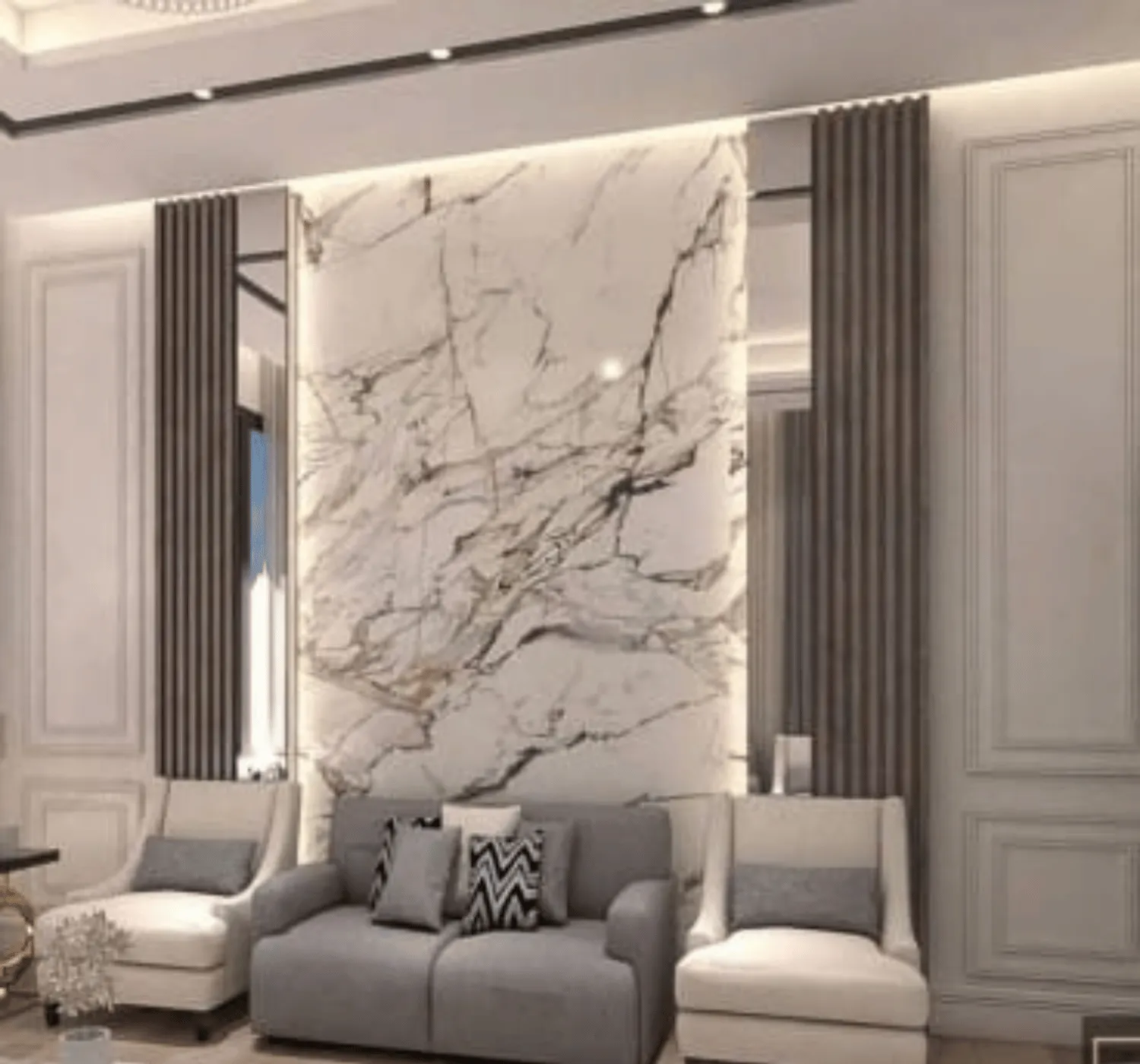 مشروع شركة الخرج للدهانات والديكورات