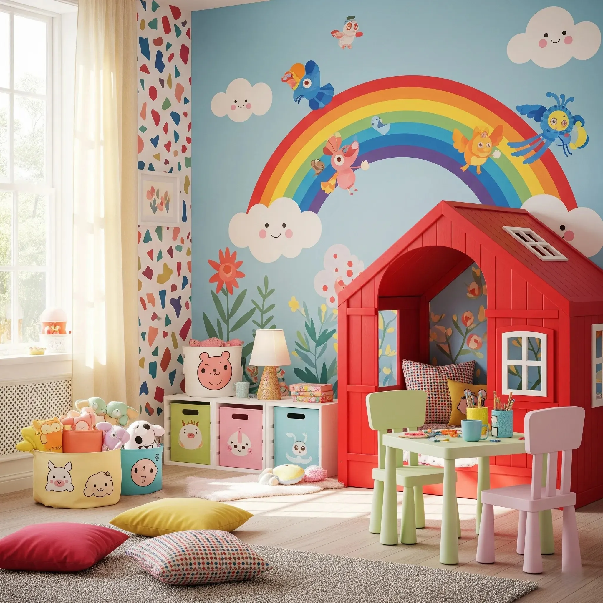 ألوان لغرفة الأطفال