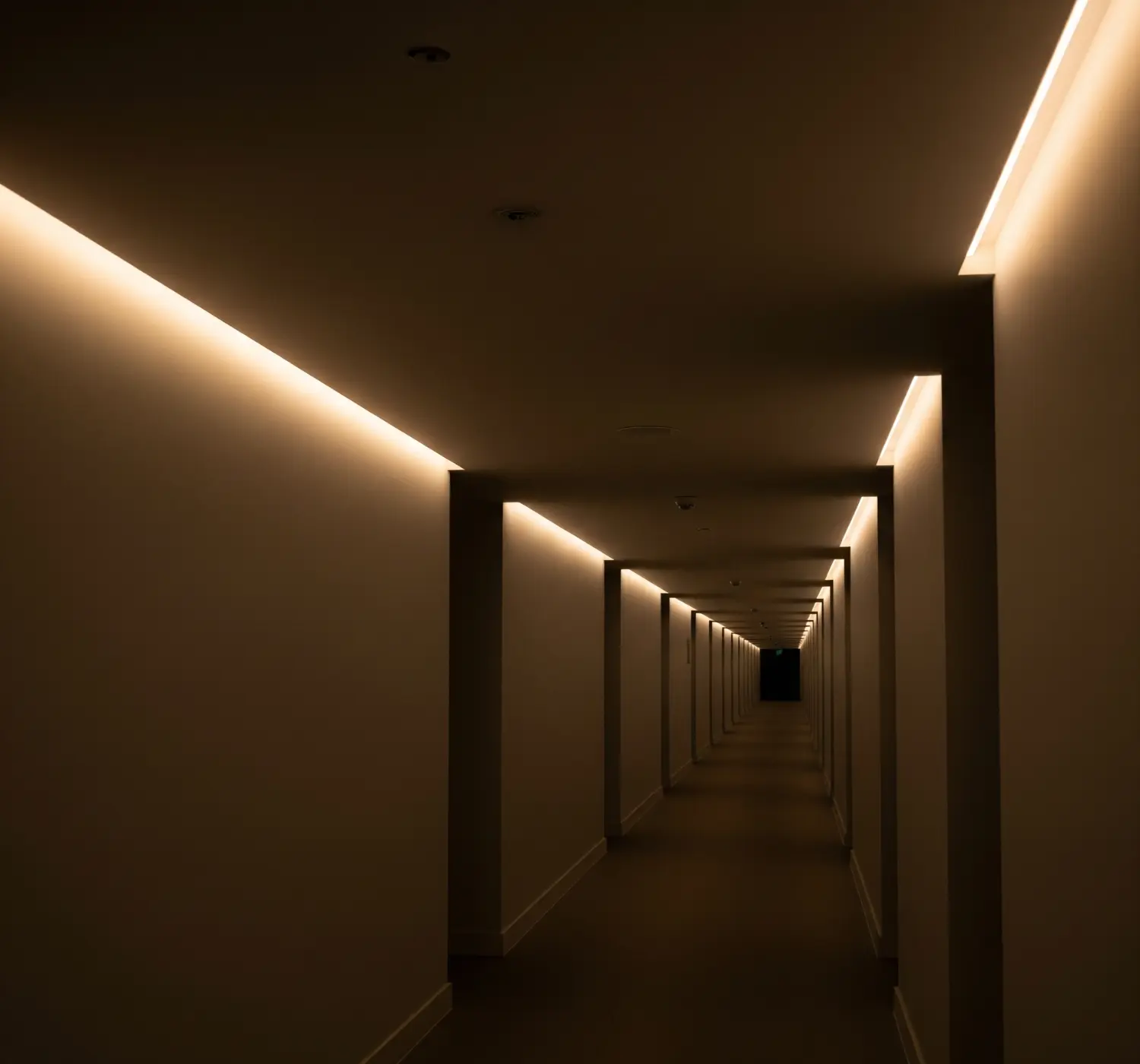 تصميم إضاءة مخفية