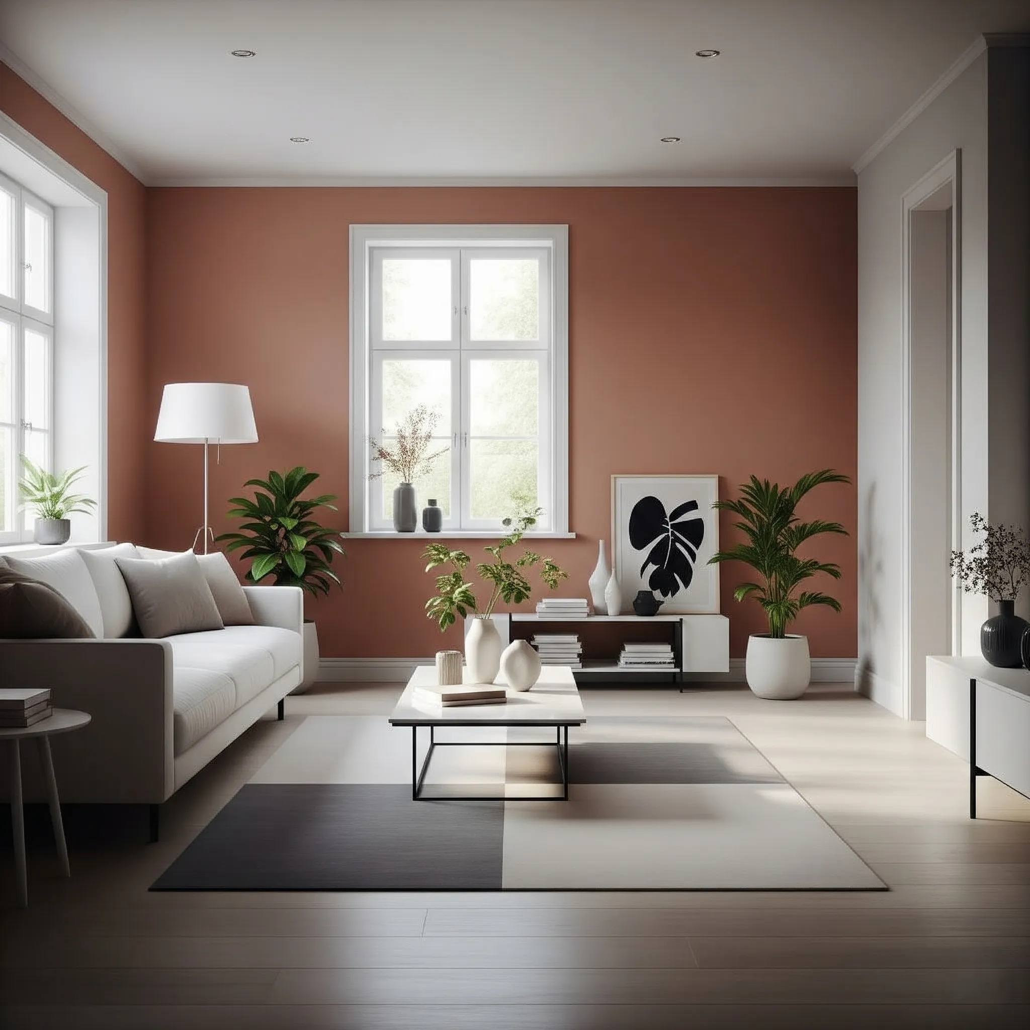 دهانات غرفة معيشة