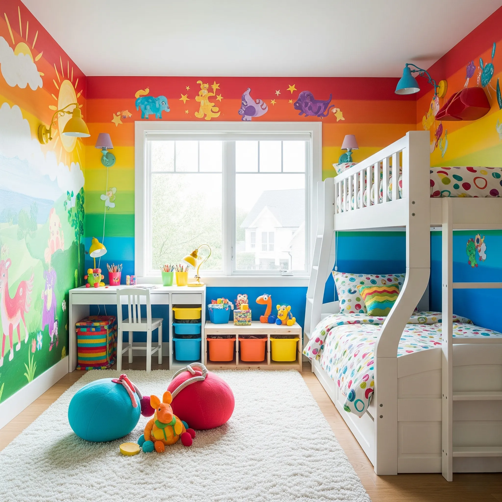 دهانات غرفة نوم أطفال