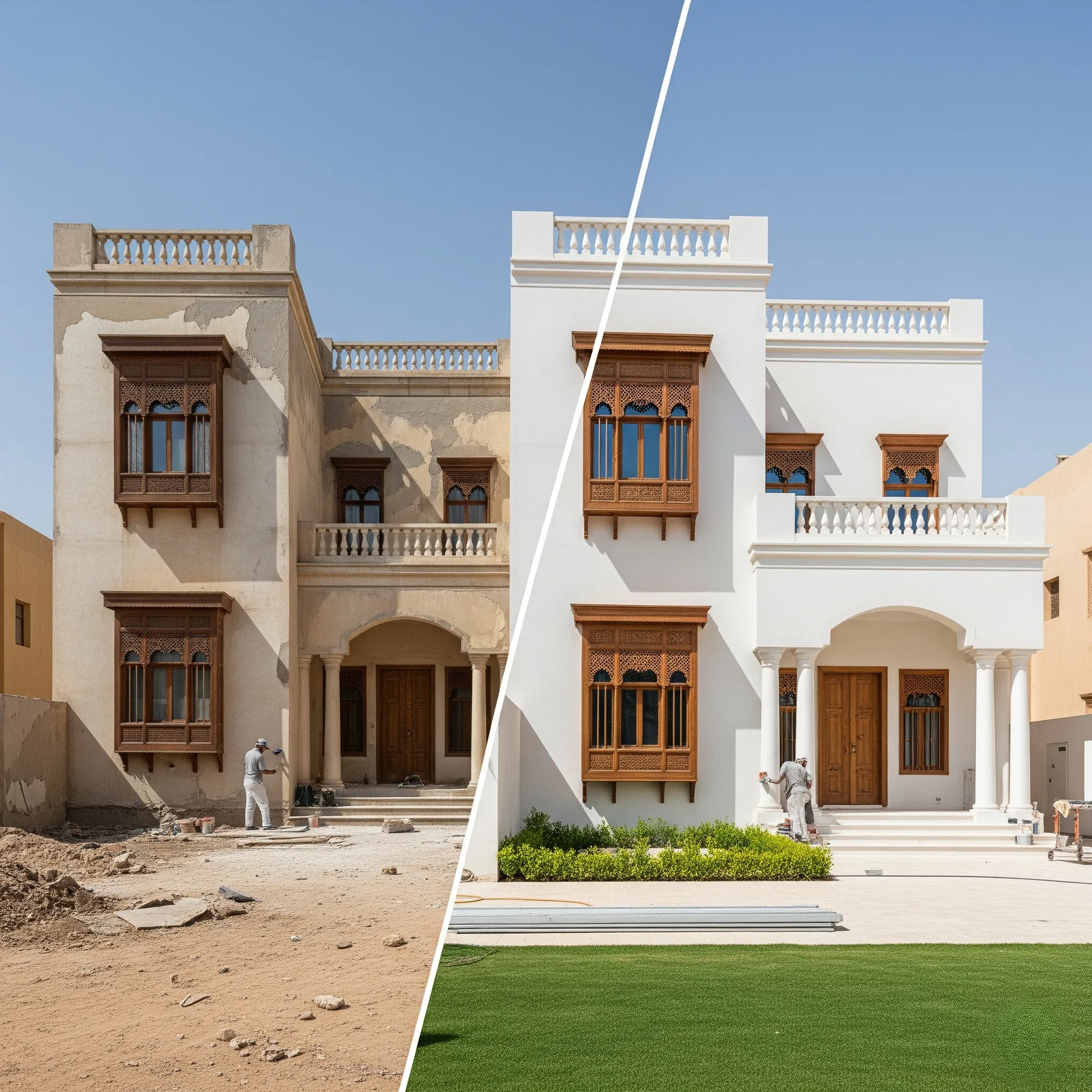 ترميم فيلا سكنية