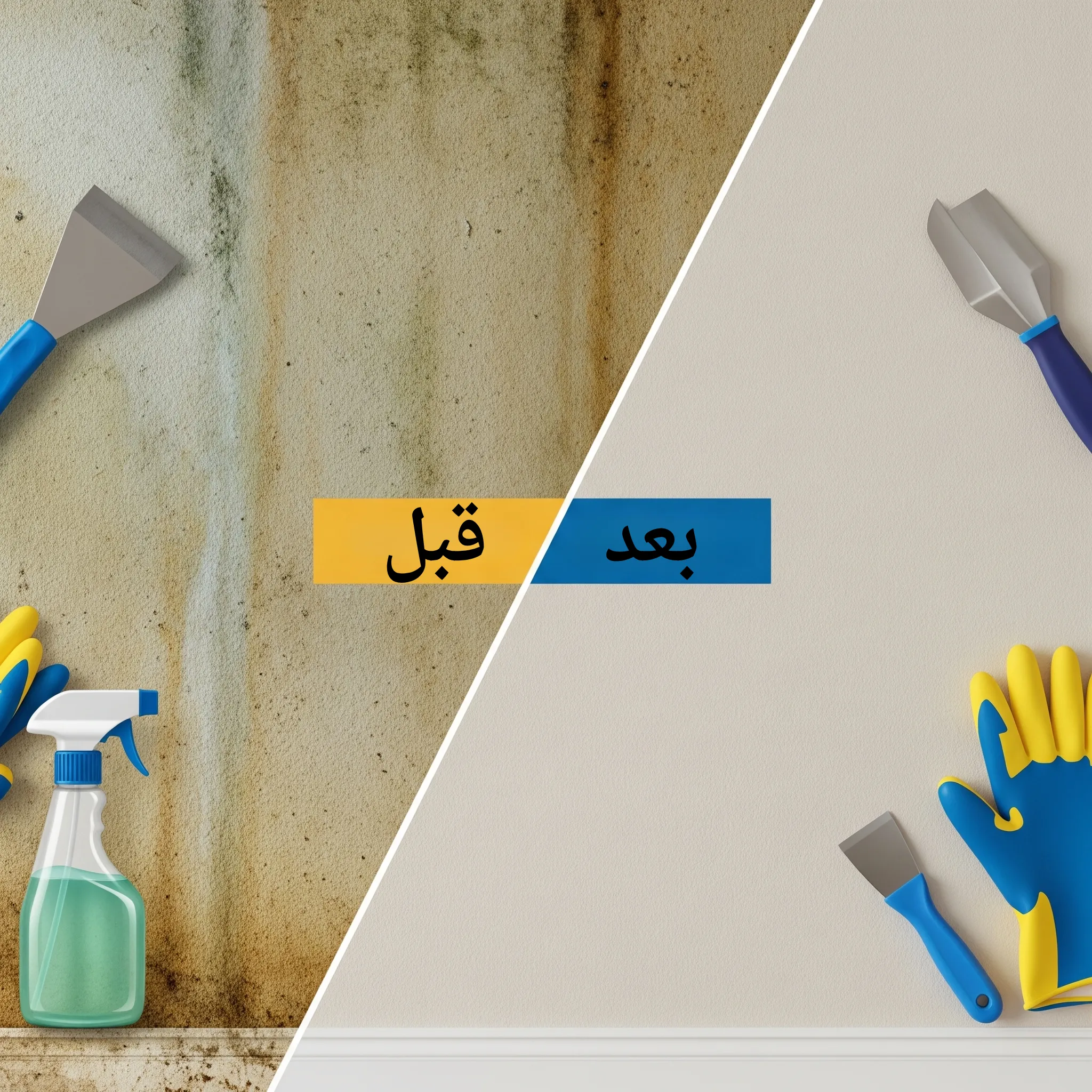 معالجة الرطوبة والعفن