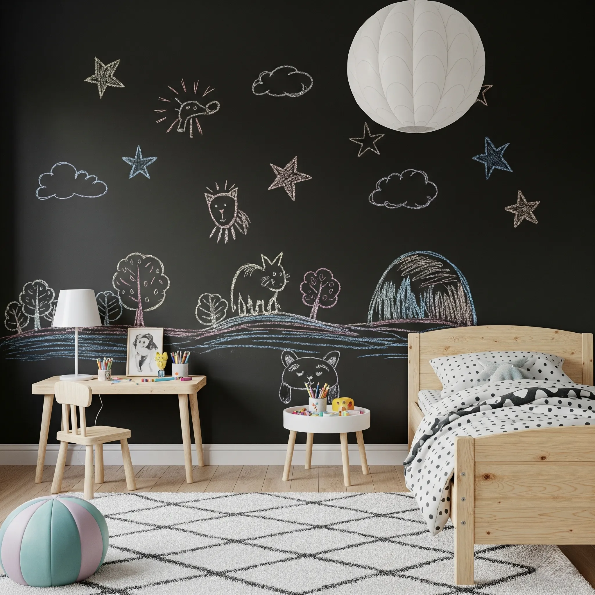 دهان سبورة لغرفة أطفال